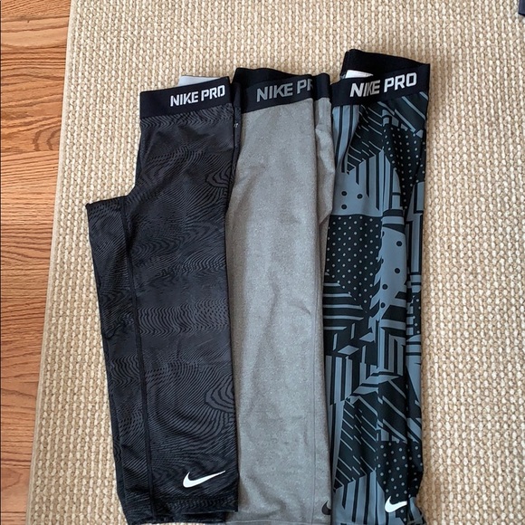 Nike pro 3/4 leggings - Picture 1 of 2